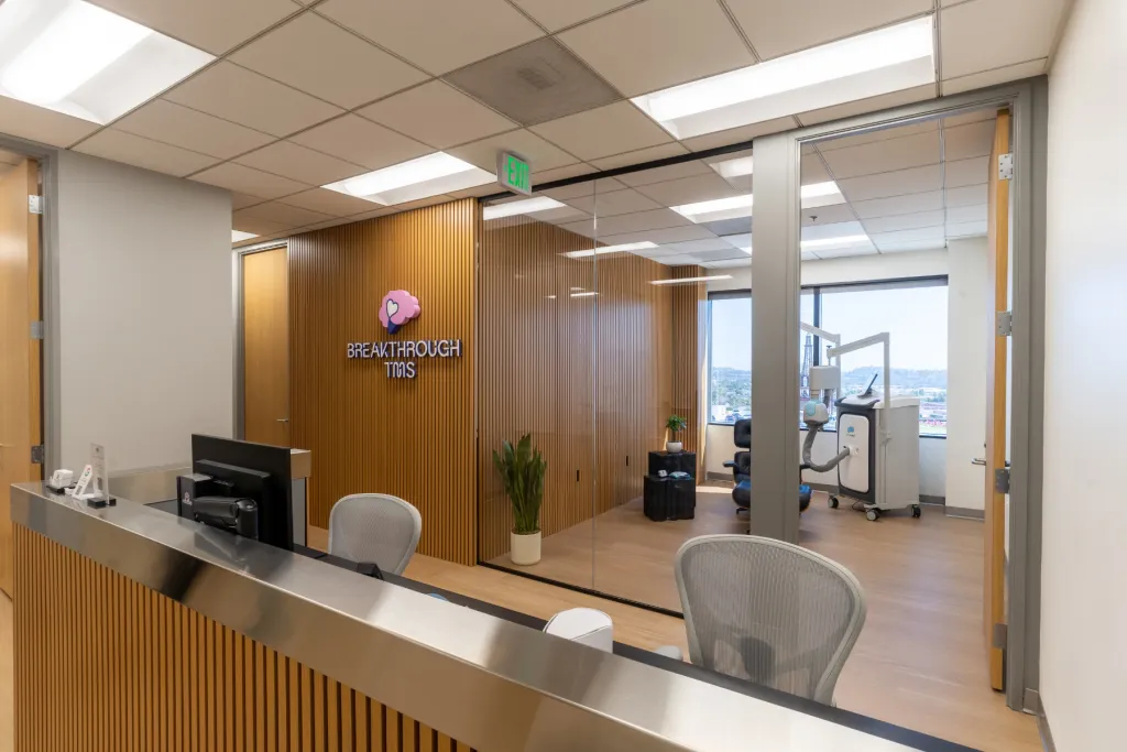 Breakthrough TMS office interior in Glendale